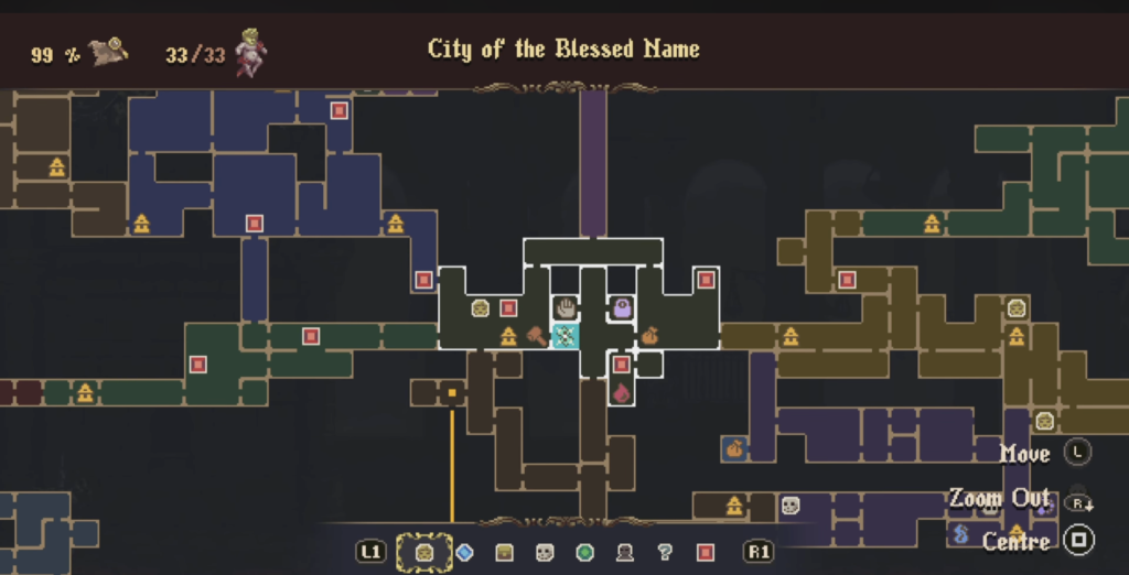 Not Kneel City of the Blessed Name Blasphemous 2