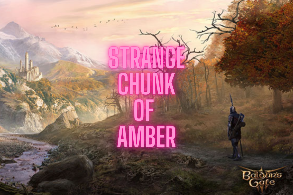 How To Find Strange Chunk Of Amber In BG3 The Nature Hero   Strange Chunk Of Amber 