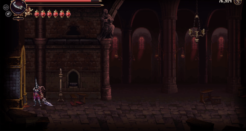 Streets of Wakes Cathedral Blasphemous 2