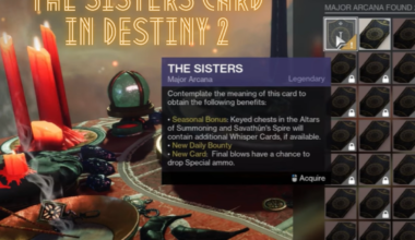 The Sisters Card In Destiny 2