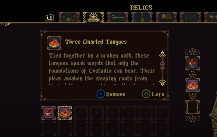 gnarled tongues relic
