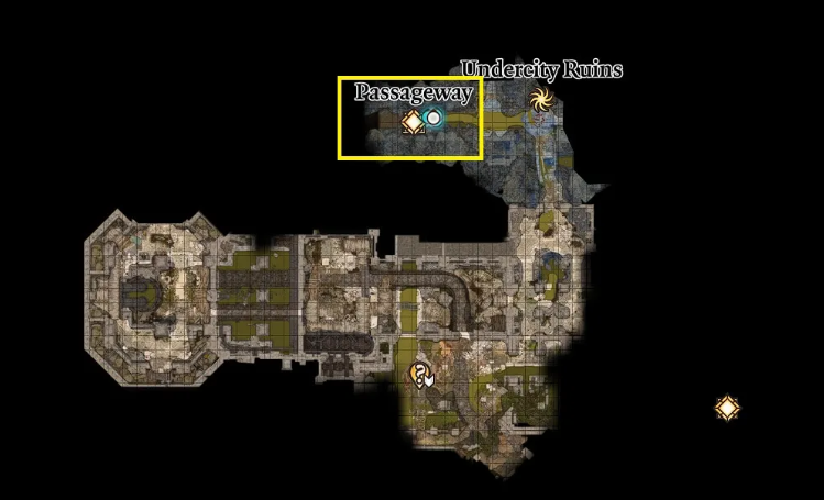 location of the ancient lair