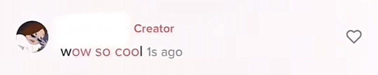 red comment tiktok