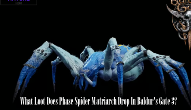 What Loot Does Phase Spider Matriarch Drop In Baldur's Gate 3?