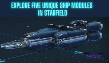 Starfield unique ship modules