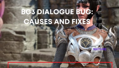 BG3 Dialogue Bug Causes And Fixes