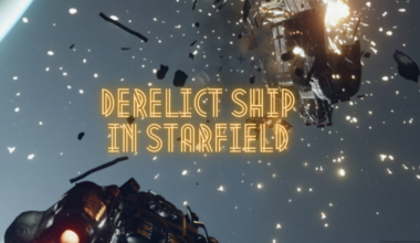 Starfield derelict ship