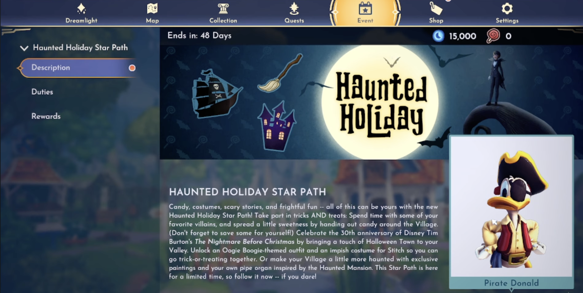 Haunted Holiday Star Path best deal maker dreamlight valley