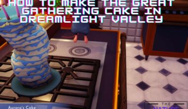 The Great Gathering Cake In Dreamlight Valley