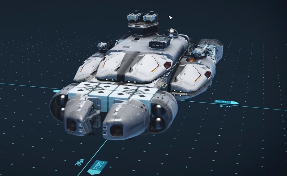 Nova Galactic, starfield unique ship modules