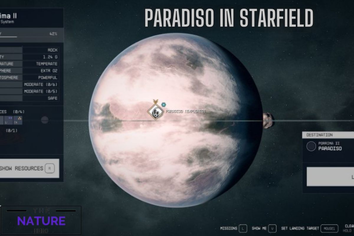 What Is Paradiso In Starfield The Nature Hero