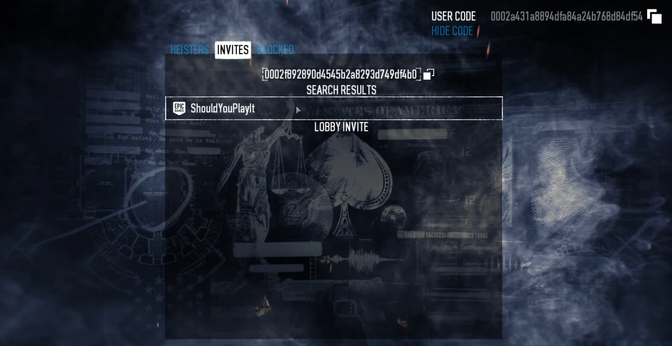 private lobby in payday 3