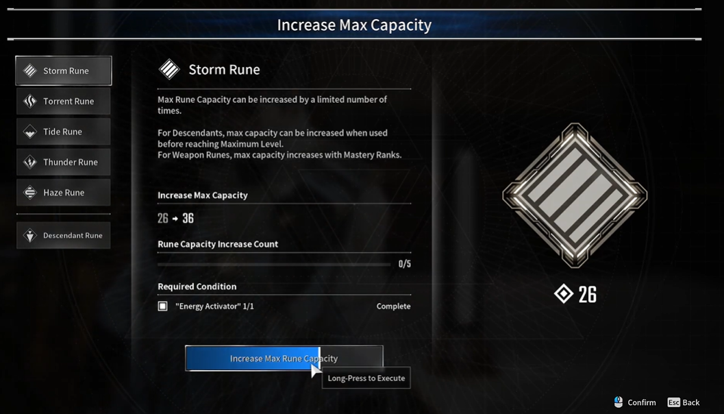 increasing-max-capacity