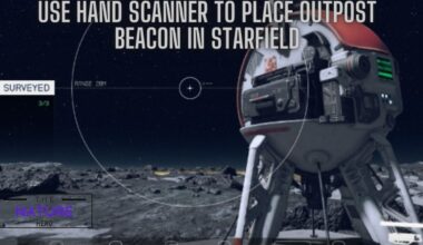 Use Hand Scanner To Place Outpost Beacon In Starfield