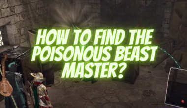 find the poisonous beast master