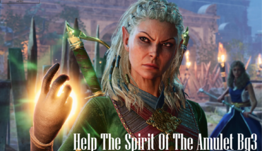 help the spirit of the amulet bg3