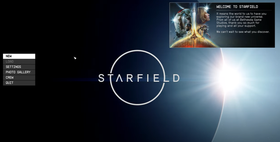 starfield controller