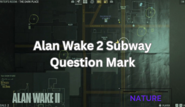alan wake 2 subway question mark