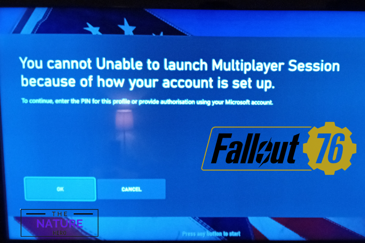 Fallout 76 You Cannot Unable To Launch Multiplayer Session The Nature   Corrupted Weapons 2 