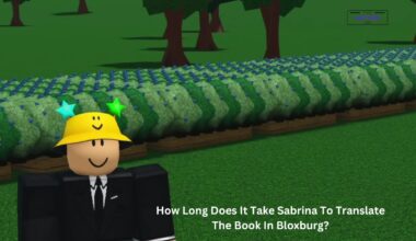 How Long Does It Take Sabrina To Translate The Book In Bloxburg