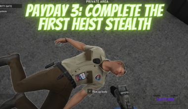 Payday 3 Complete The First Heist Stealth