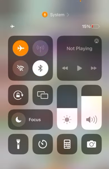 airplane mode is a setting on your phone