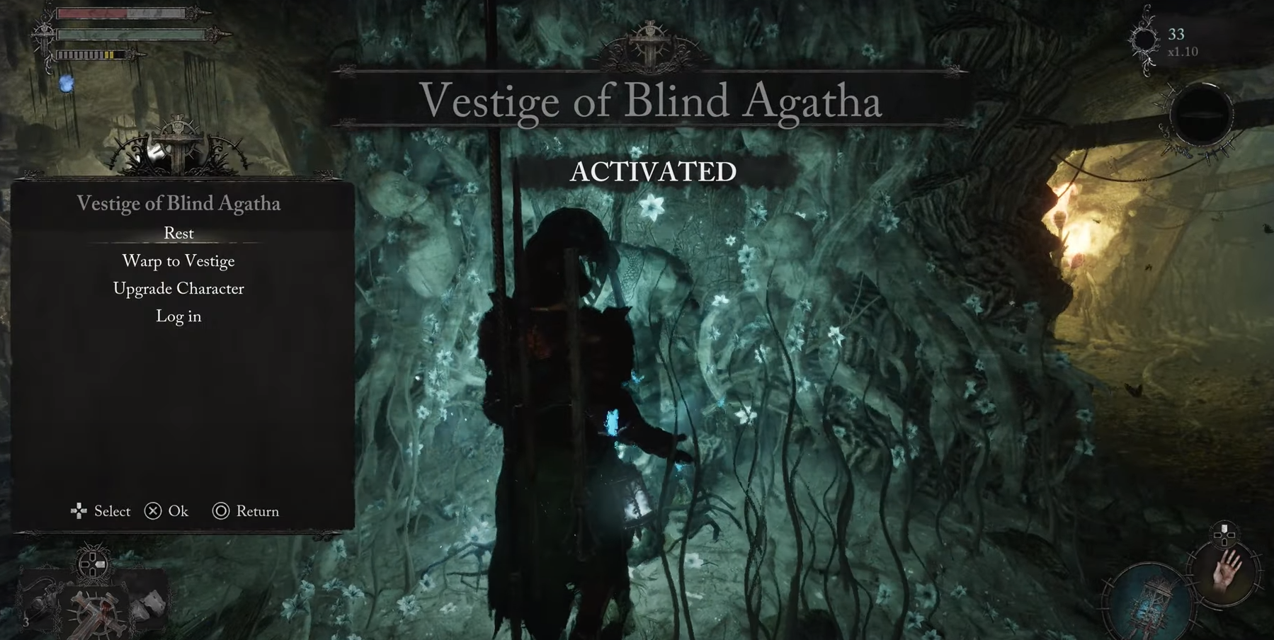 Vestige if Blind Agatha,