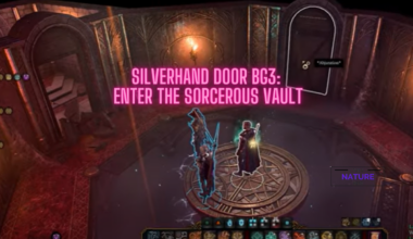 Silverhand Door BG3 Enter The Sorcerous Vault
