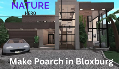 How To Make A Porch In Bloxburg