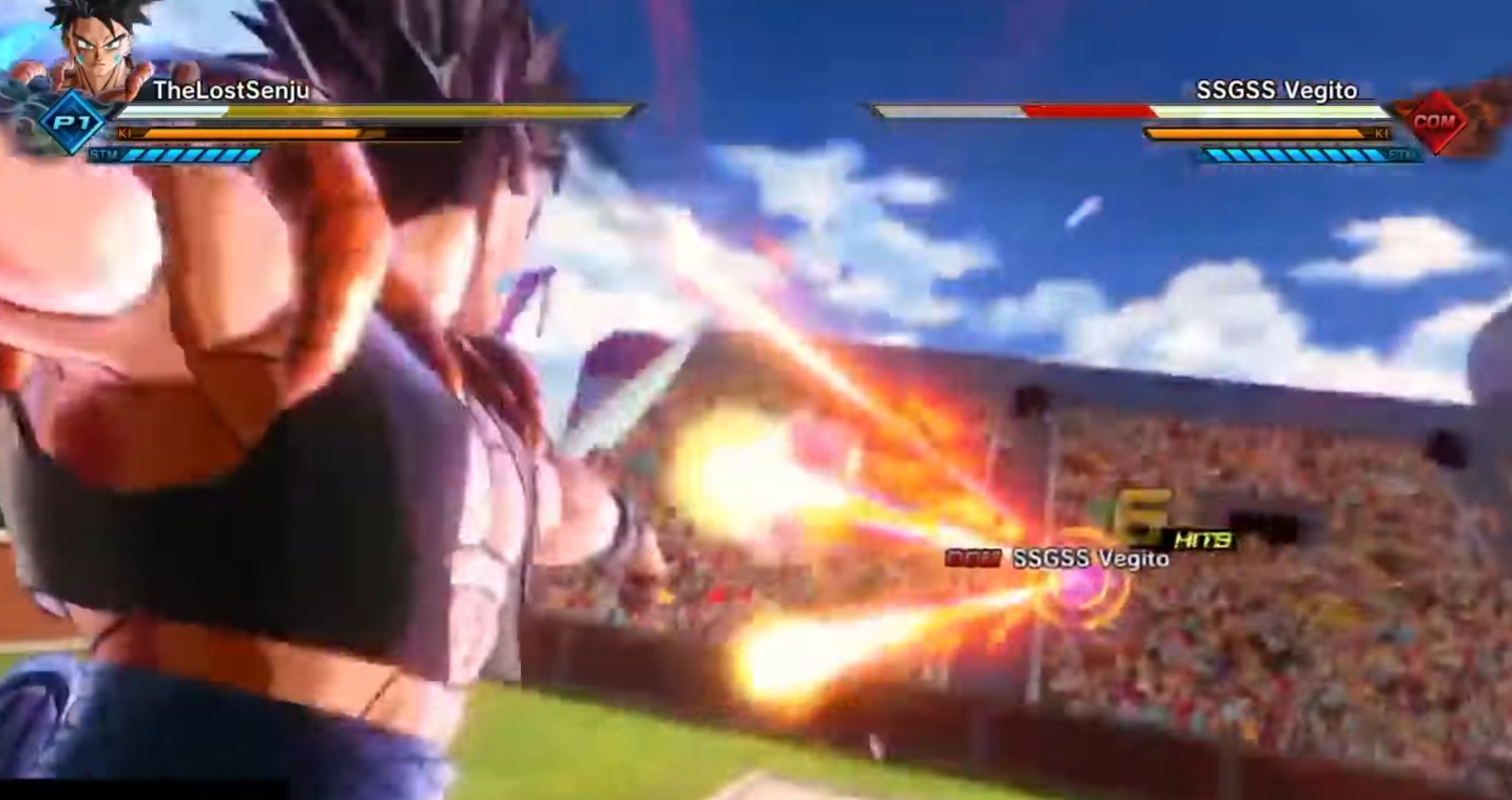 Burst Charge skill for PvP in Xenoverse 2. 