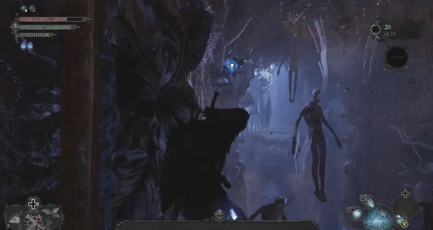 first corpse near umbral entity lords of the fallen