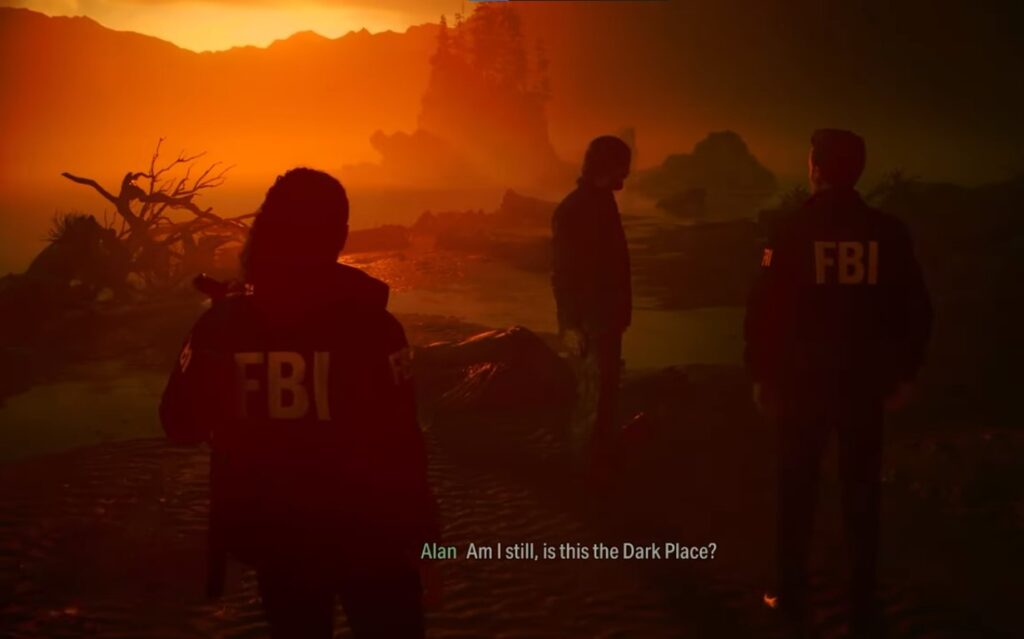Optional Investigate The Previously Flooded Area In Alan Wake 2 - The