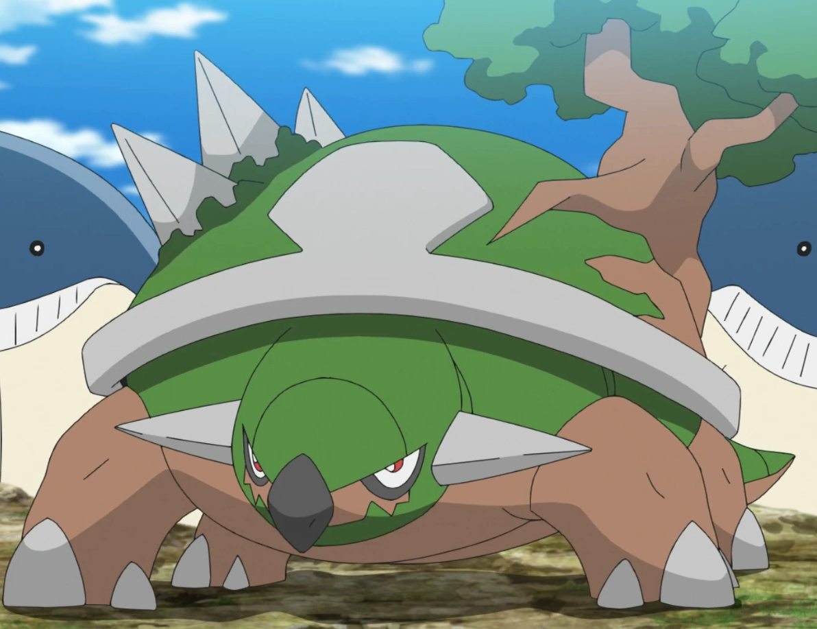 torterra is a grass type pokemon