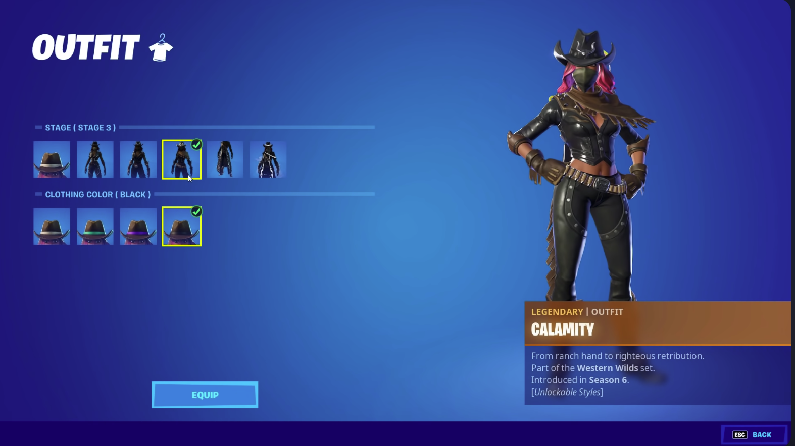 Calamity Outfit