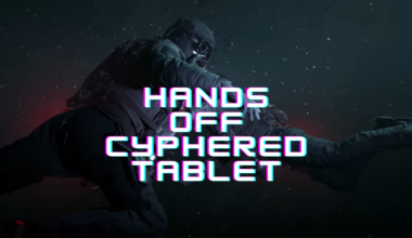 hands off cyphered tablet