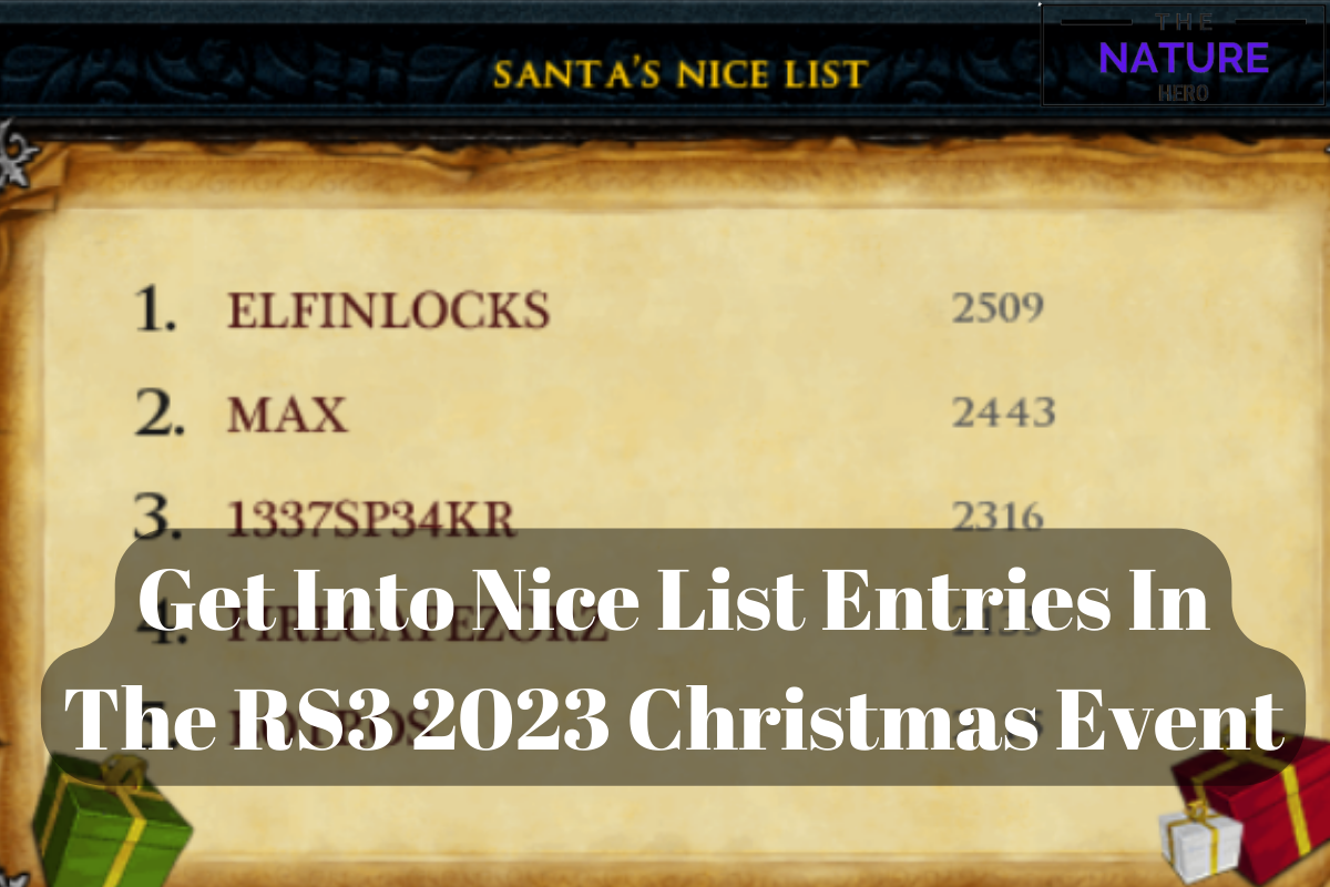 Get Into Nice List Entries In The RS3 2023 Christmas Event The