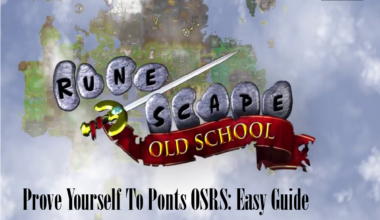 Prove Yourself To Ponts OSRS