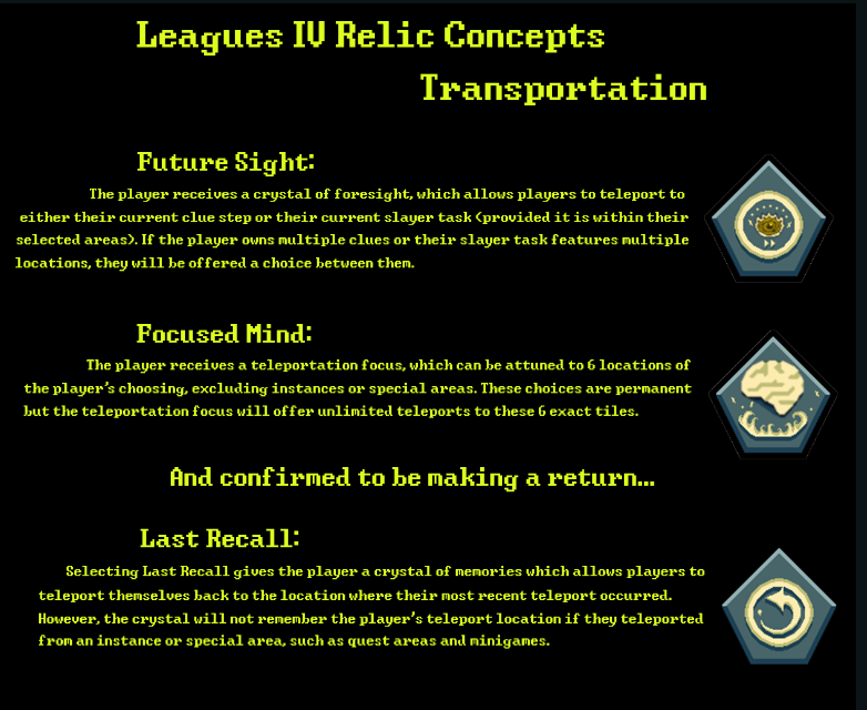 relic concepts transportation