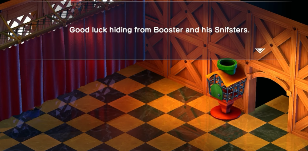 Hide From Booster and Snifsters