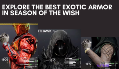 best exotic armor in Season of the Wish