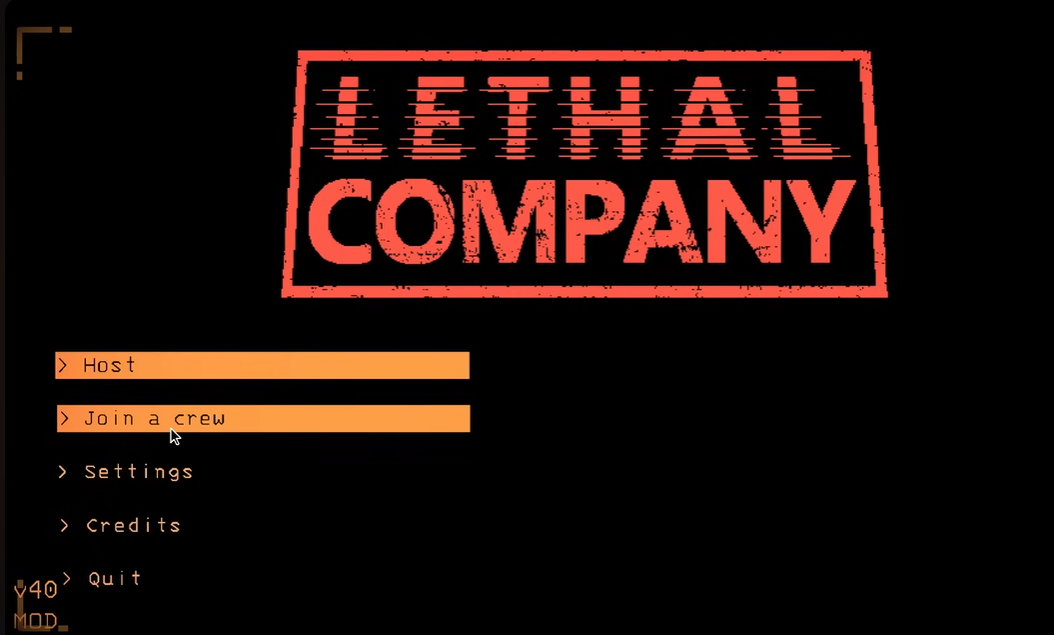 lethal company mods not working