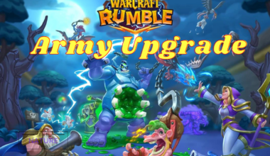 warcraft rumble army upgrade