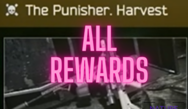 the punisher harvest rewards