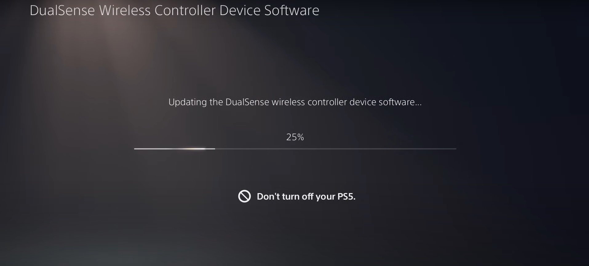 Updating the wireless controller device software