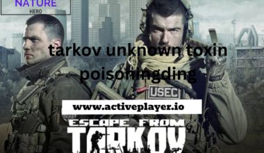 tarkov unknown toxin poisoning