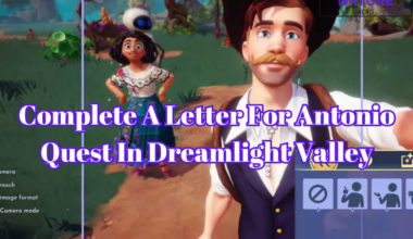 Antonio quest of Disney Dreamlight Valley