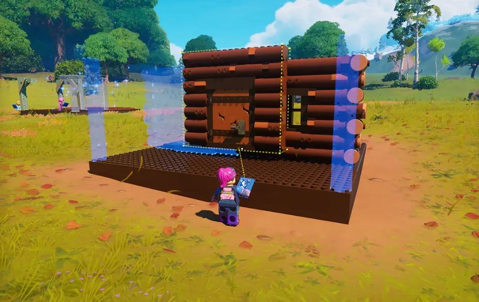Build Cabin Log Lego Fortnite