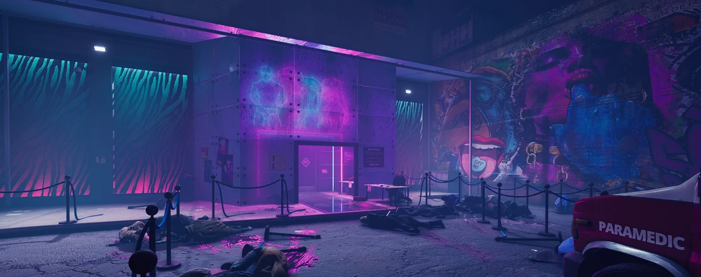 Neon Tomb 