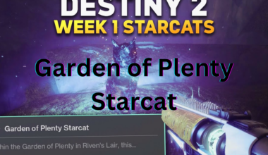 Destiny's 2,Garden of Plenty Starcat.