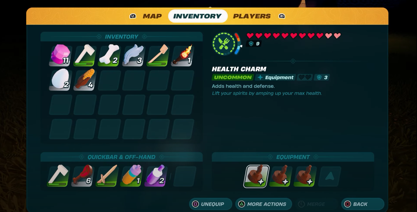 Health charm fortnite